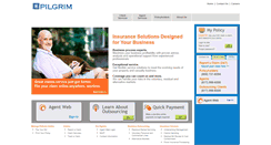 Desktop Screenshot of pilgrimins.com